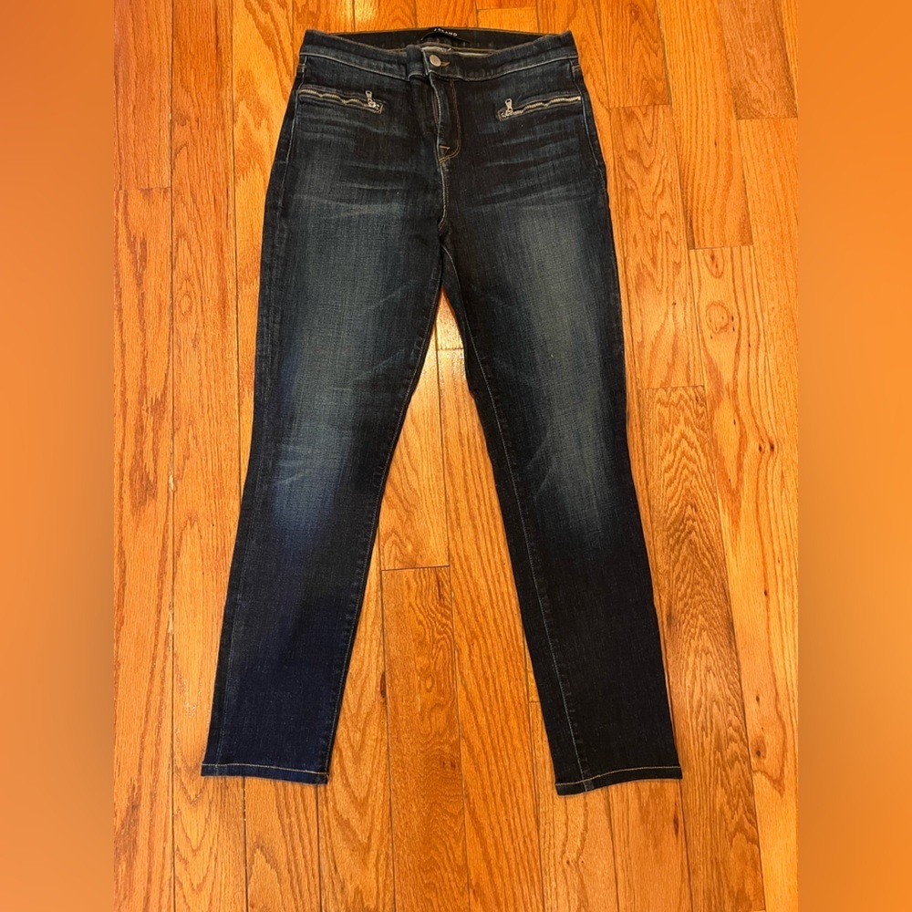 J Brand Emma Jeans Dark Wash Straight Leg Women’s 27